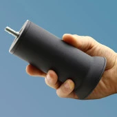 Mobilya Metal Kanepe Baza Yatak Koltuk Destek Ayağı M8 Civata Siyah Metal Ayakları 12 Cm - 8