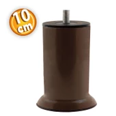 Mobilya Dolap Kanepe Baza Çekyat Koltuk Destek Yükseltme Ayağı M8 Kahverengi Metal Ayakları 10 Cm thumbnail 1