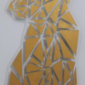 Veraart Işıklı Geometrik Kedi Duvar Dekorlu Gece Lambası 60 cm - 9