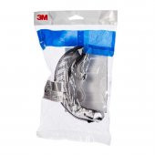 3M 2890A Şeffaf Google Ventilli AS/AF Kimyasal Koruyucu Güvenlik Gözlüğü - 3