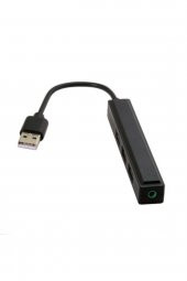 Usb 3.0 3.5mm Dijital Ses Çıkışı 3 Usb 2.0 Hub Çoğaltıcı Adaptörü - 2