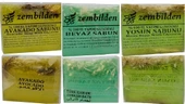 ZEMBİLDEN AVAKADO SABUNU - BEYAZ SABUN - YOSUN SABUNU 3'LÜ SET 120 g - 1