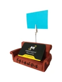 Friends Dizi Central Perk Koltuk Kanepe Dekoratif Biblo Large Boy Kartvizitlik ve Not Tutacağı 2'si Bir Arada - 3