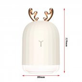 Yedi Farklı Renk Tasarımlı Ultrasonik Difüzörlü Nemlendirici Gece Lambası - 4