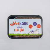 Petkülit 2'li Kedi Çimi - Siyah Kutu - 1