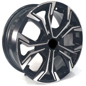 RENAULT CLİO UYUMLU JANT DY666 6.5X16 4X100 ET-35 60.1 BD (4 ADET) - 1