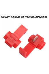 Kilitli Scotch Kablo Birleştirici Kablo Ekleme Bağlantı Aparatı thumbnail 1