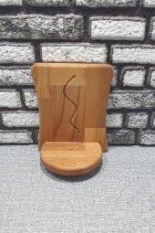 Dekoratif Duvar Rafı Ahşap Mumluk & Biblo Rafı Kz1026 - 1