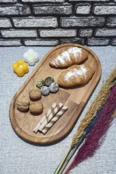 Ahşap Servis Sunum Tahtası Kz1052 - 1