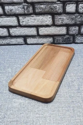 Ahşap Kayın Çerezlik-kahvaltılık Ve Servis- Sunum Tabağı Kz1048 - 3