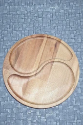 Ahşap Kayın Çerezlik-kahvaltılık Ve Servis- Sunum Tabağı Kz1010 Kzf1010 - 2