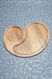 Ahşap Kayın Çerezlik-kahvaltılık Ve Servis- Sunum Tabağı Kz1011 Kzf1011 - 3