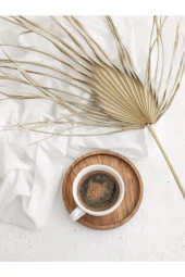 3'lü Oval Sunum Ve Servis Tabakları Mücevher Kutusu Kahve Sunum - 2