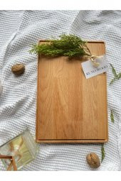 Doğal Ahşap Kesme Ve Sunum Tahtası, Kayın Ağacı - 2