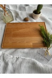 Doğal Ahşap Kesme Ve Sunum Tahtası, Kayın Ağacı - 3