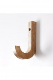 Dekoratif Doğal Ahşap Duvar Askısı Askılık Ahşap Askı 6 Lı Cilasız Ve Zımparasız Teslim Edilir - 3