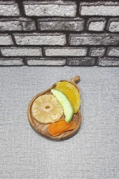 Ahşap Kayın Çerezlik-kahvaltılık Ve Servis- Sunum Tabağı Kz1045 - 1