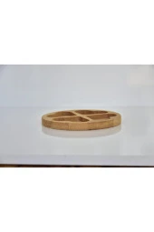 Oval Kalp Kahvaltılık Çerezlik 4 Bölme - 2