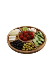 Oval Kahvaltılık Çerezlik Büyük Boy 26cm - 4