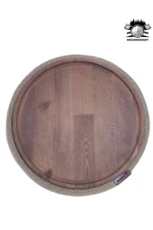 Ahşap Kayın Masif Büyük Boy Sunum Tabağı 30cm thumbnail 1