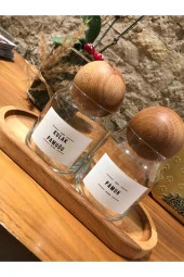 Ahşap Sunum Standı Çok Amaçlı, Yağdanlık Altlığı, Çerezlik - Kahvelik - Sabunluk (24X10) thumbnail 4