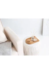 Boho Ahşap Gökkuşağı Sunum Tepsisi Ve Takılık - 4