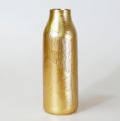 Crearthome Dekoratif Athena Küçük Vazo Altın SAKS 21 cm 151ALT72RS - 1