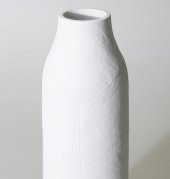 Crearthome Dekoratif Athena Büyük Vazo Beyaz 28 cm SAKS 151BYZ71RS - 2