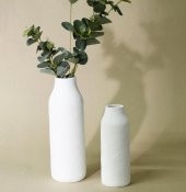 Crearthome Dekoratif Athena Büyük Vazo Beyaz 28 cm SAKS 151BYZ71RS - 3