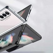 Galaxy Z Fold 3 Kılıf Zore Kıpta Kapak - 4