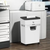 Hp Oneshred 12Mc Evrak İmha Makinesi / Kağıt Kırpma Makinesi - Mikro Kesim-2X15mm-25Lt - 9