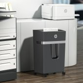 HP Pro Shredder 15CC Evrak İmha Makinesi / Kağıt Kırpma Makinesi - Çapraz/Parçacık kesim-4x35mm-20lt - 9