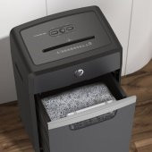 HP Pro Shredder 16MC Evrak İmha Makinesi/Kağıt Kırpma Makinesi-Mikro kesim-2x15mm-30lt - 8