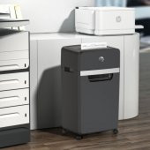 HP Pro Shredder 16MC Evrak İmha Makinesi/Kağıt Kırpma Makinesi-Mikro kesim-2x15mm-30lt - 9