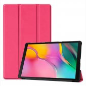 Samsung Galaxy Tab A 8.0 T290 T295 Smart Cover Standlı Uyku Modlu Katlanır Kapaklı Kılıf - 4