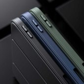 Apple iPad 10.2 (8.Nesil) Kılıf Kalemlikli Deri Tasarım Kapaklı Wlons Tablet Kılıf - 8