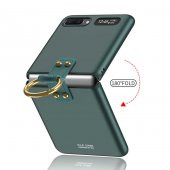 Galaxy Z Flip Kılıf Zore Flip Ring Kıpta Kapak - 3
