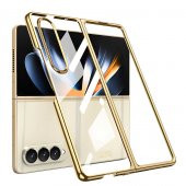 Galaxy Z Fold 4 Kılıf Zore Full Camlı Kıpta Kapak - 1