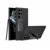 Galaxy S22 Ultra Kılıf Zore Kıpta Standlı Kapak - 11