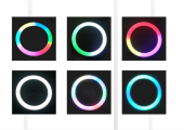 Zore RGB MJ-26 Işıklı Telefon Tutucu Ring Light - 5