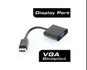 Dark DisplayPort to VGA Dişi Çevirici - 1