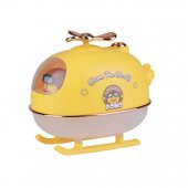 Sevimli Pilot Ördek Tasarımlı Ultrasonik Gece Lambası ve Difüzörlü Nemlendirici Buhar Makinesi - 1