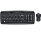 Logitech MK330 Kablosuz Set Siyah (920-003988) thumbnail 1