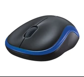 Logitech M185 Kablosuz Mouse Siyah-Mavi 910-002236 thumbnail 2