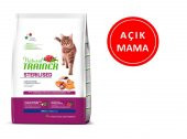 Natural Traıner Cat Sterılızed Salmon Kedi Mama 1 Kg AÇIK - 1