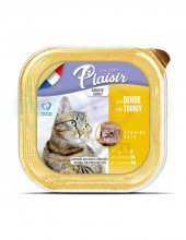 Plaisir Pate Ezme Hindili Kedi Konservesi 100 Gr - 1