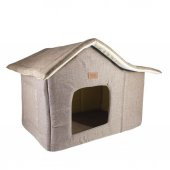 Lepus Cabin Kulübe Yatak Kahve  35cm-55cm-40cm - 1