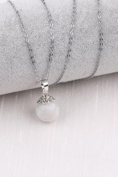 Ay Taşı Doğal Taş Kolye - 1