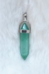 Yeşim Taşı Doğal Taş Kolye - 1