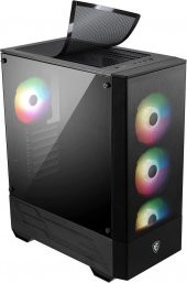 MSI MAG Forge 112R Temperli Cam 3 x120 MM ARGB Fan ATX Bilgisayar Kasası - 6